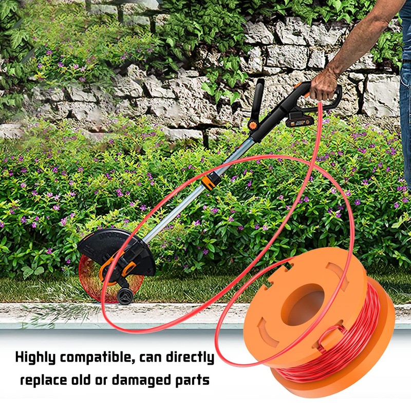 FUSHUI Pack of 6 WA0004.1 grass trimmer spool, WA0010 grass