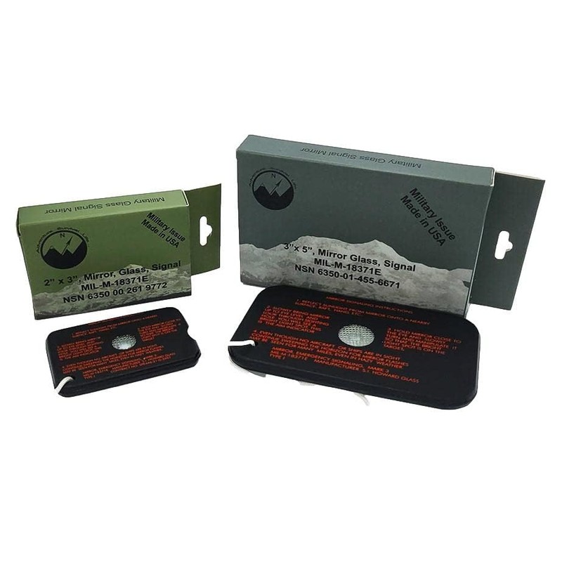 Best Glide ASE Military Grade Glass Signal Mirror (3 x