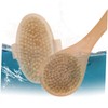 minkissy Body Scrub Brush Set 2pcs Bath Brush for Adults