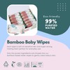 Eco Wave Baby Wipes, 100% Compostable Eco-Friendly Bamboo Wipes, Unscented,