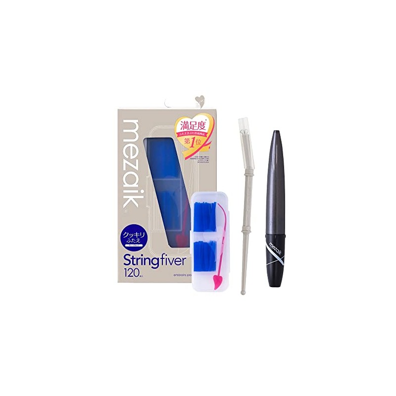 Mezaiku String Fiber 120 (With Base & Cutter), Deep Type,