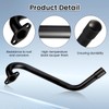pinkhatcat Upgrade Right Long Exhaust Pipe For Coleman CT100U CC100X