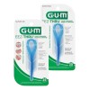 50 Enhebradores De Hilo Dental Gum® Eez-thru® 2 Paquetes