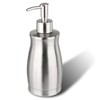 GLUBEE Soap Dispenser Stainless Steel - Brushed Nickel Pump Dispenser