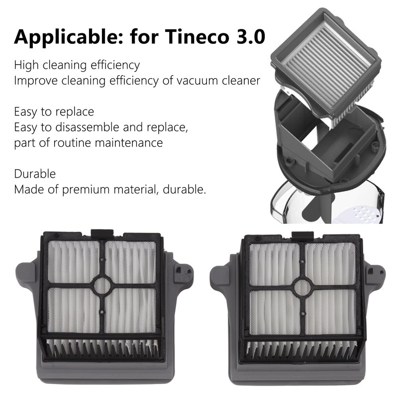 Replacement Soft Roller Brush Filter Kit for Tineco 3.0 Vacuum