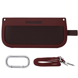 co2CREA Soft Silicone Case Replacement for Bose SoundLink Flex Bluetooth Portable Speaker Carmine Red Case