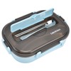 Lunch Box Removable Tray Keep Warm Function Food Grade Plastic