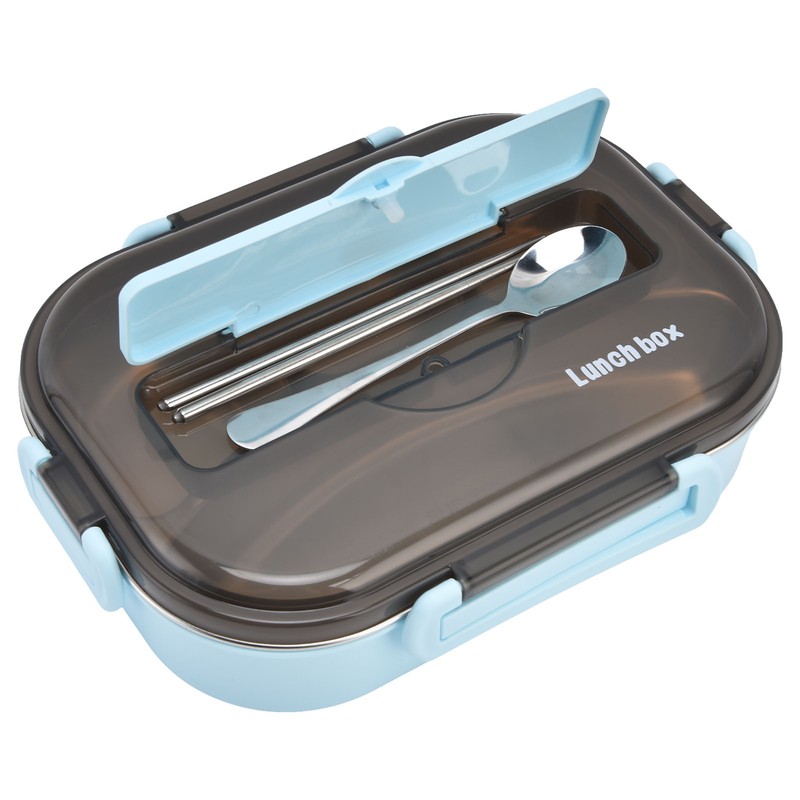 Lunch Box Removable Tray Keep Warm Function Food Grade Plastic
