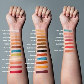 Narrative Cosmetics Alcohol Palette Refill Pans - Skin Tones - Hazelnut