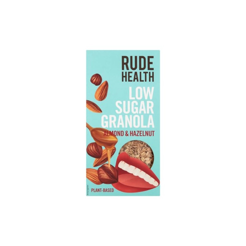 Rude Health Low Sugar Almond & Hazelnut Granola, 400 g