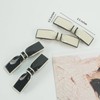 4 Pcs French Flat Bow Hair Clips for Women, Y2K