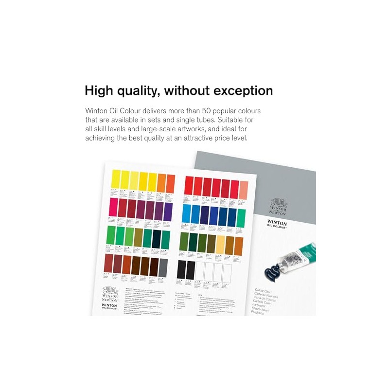 Winsor & Newton 1490619 Jgo.Oleo Winton P/Prin. C/ 10 10375
