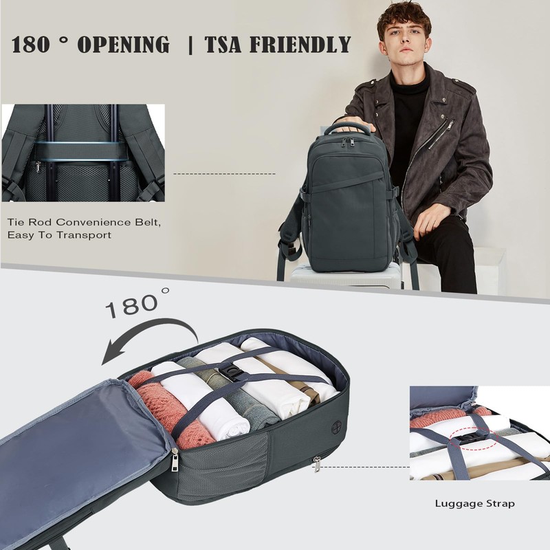 Hand Luggage Backpack 40 x 20 x 25 for Ryanair