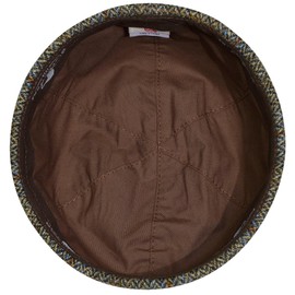 Sterkowski Docker Leon Beanie Harris Tweed 56 cm Brown/Blue Check