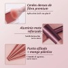13 Piezas Brochas Maquillaje Y 3 Esponja Para Maquillaje Rosa