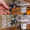 Bicycle Trailer Coupler, 2 Sets, Black, with Safety Splint, Suitable