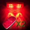 LBRST Double Bubble Bullseye Led Side Marker Clearance Light 4"