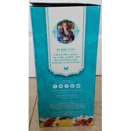 Pioneer Woman Rustic Frontier Cutlery Knife Set w/ Wood Block 14pc Red NEW