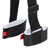Ski Board Snowboard Back Shoulder Carry Strap Set, 2Pcs Ski