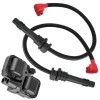 Polaris New Ignition Coil with Spark Plug Wires for Polaris