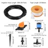MECCANIXITY Drip Irrigation Kit Irrigation Switch Valve 1/4" Drip Irrigation