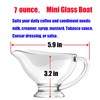 RONDURE SET OF 2 Glass Gravy Boat - 7 oz