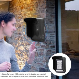 2PCS Rain Cover, Wear Resisting Outdoor Keypad Cover, Small Access Control Machine Protect Shell | Doorbell Protector | Access Control Machine Rain Cover