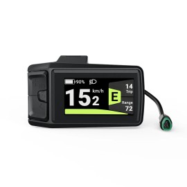 Bafang DPC080 LCD Smart Display with Type-C Port for Bafang BBS BBSHD CAN Version Mid Motor KitColor: Black
