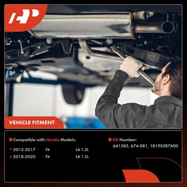 A-Premium Front Catalytic Converter with Gasket Direct-Fit Compatible with Honda Fit 2015-2020 1.5L, EPA Compliant, Replace# 181905R7A00