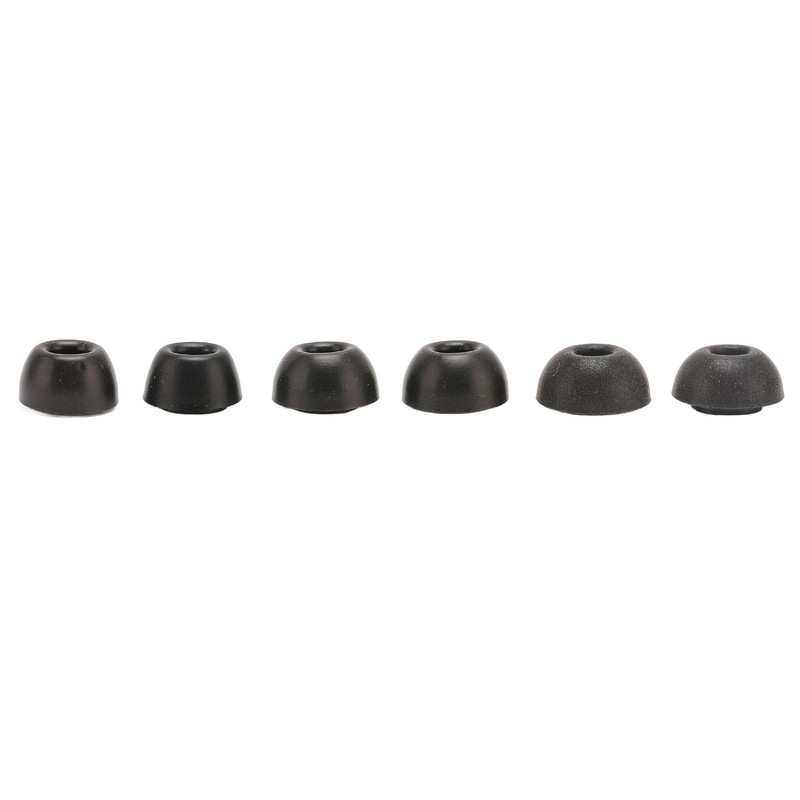 6pcs Eartips Replacement Noise Isolation Soft Slow Rebound Foam Ear
