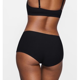 SOULVOR Magneticfit Boy Shorts Underwear for Women Stretchy Boxer Briefs Tagless Full Coverage Boyshort 3 Pack Black (3pack) Medium