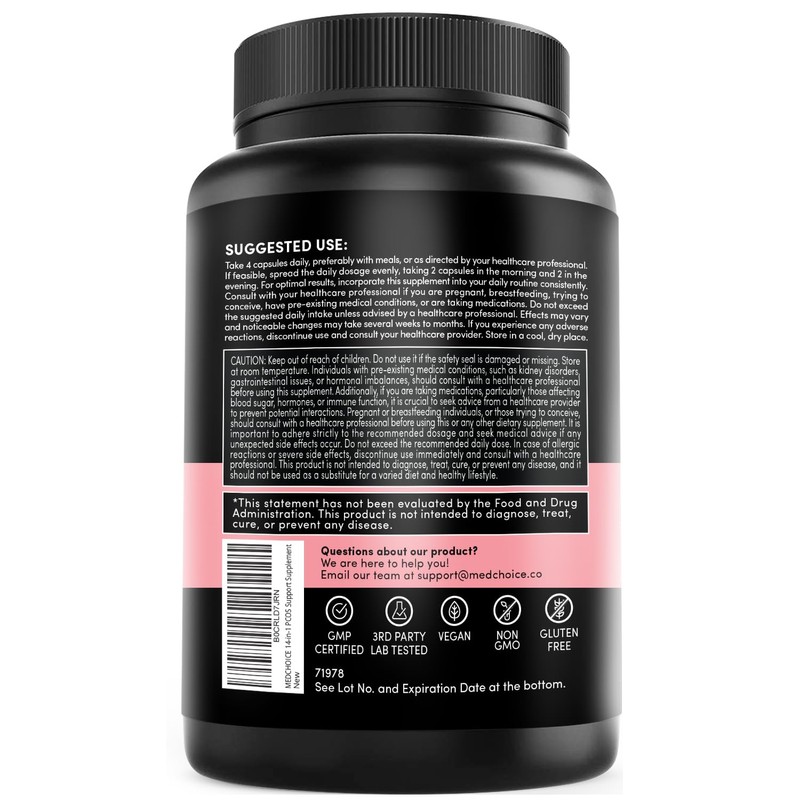 14-in-1 Inositol Supplement & Hormone Support for Women - 40:1