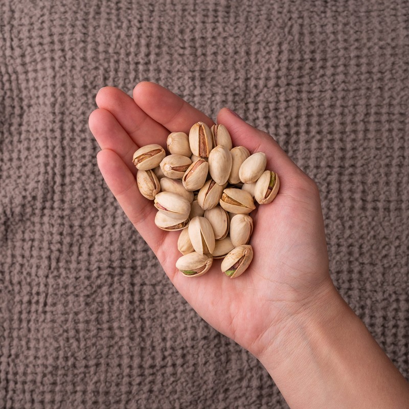 Nichols Farms California Pistachios Roasted Salted, Organic With Sea Salt,