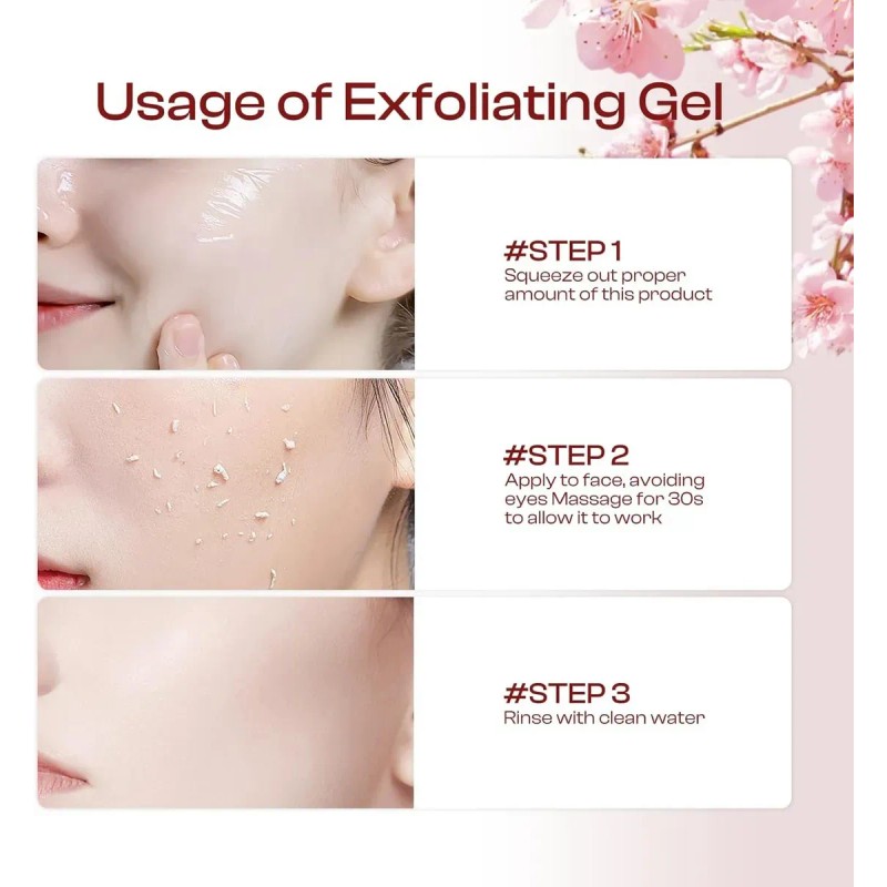 Gel Exfoliante Para El Rostro Limpiador Exfoliante Facial .