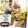 ADITYNA ADITYNA Heavy Duty Leather Dog Collar for Large Dogs