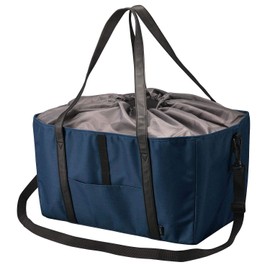 Carmate DZ545 Cash Register Type, Shopping Basket Size, Thermal Insulation, Aluminum Sheet, Insulated, ISOFIX Compatible, Car Seat, Fixable Type, Navy