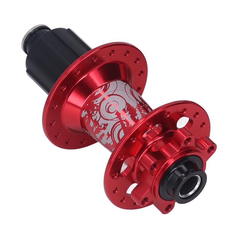 2pcs Bolany Bicycle Hub Red Aluminium Alloy 32 Holes 4