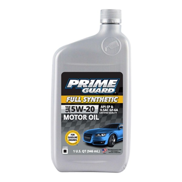 Prime Guard Full Synthetic SAE 5W-20 Motor Oil - 1