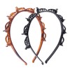 ZeriLion 2 Pack Double Layer Headband with Mini Clips Hair