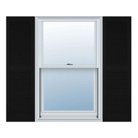 Open Louver Vinyl Shutters