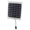 Solar Panel 10W USB Output Transparent Design Double Sided Power