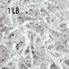 1LB-White Crinkle Paper Filler,Basket Stuffing - Gift Basket Filler.White Shredded
