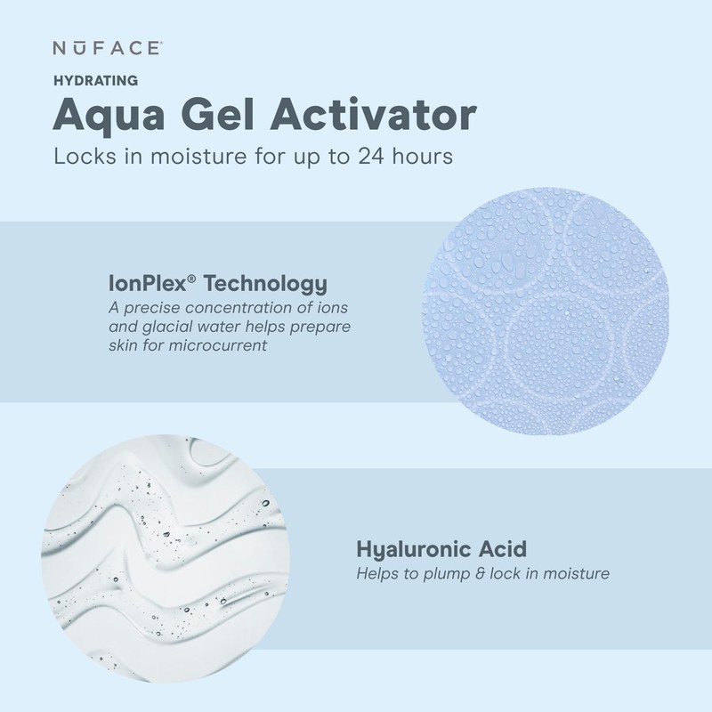 NuFACE Aqua Gel Activator (3.3 fl oz)