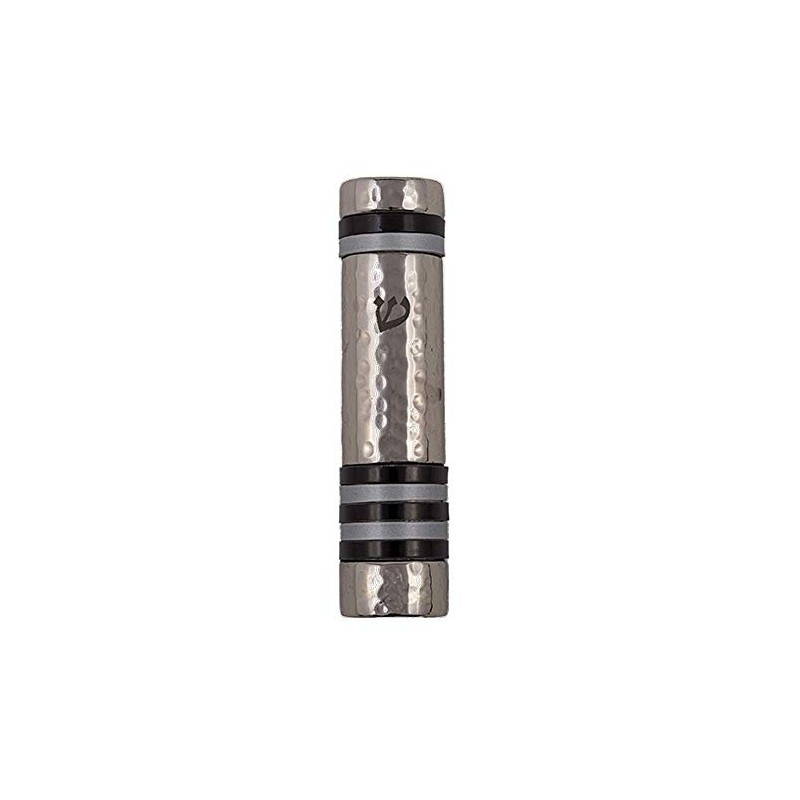 Emanuel Yair Mezuzah para puerta | 10 cm martillado con