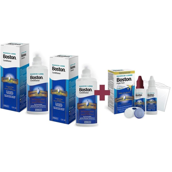Boston Conditoner (2 x 120 ml) + Advance Flight Pack