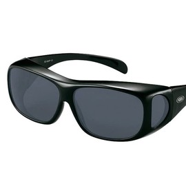 AXE Polarized Over Sunglasses SG 602P GM Men Women, Black