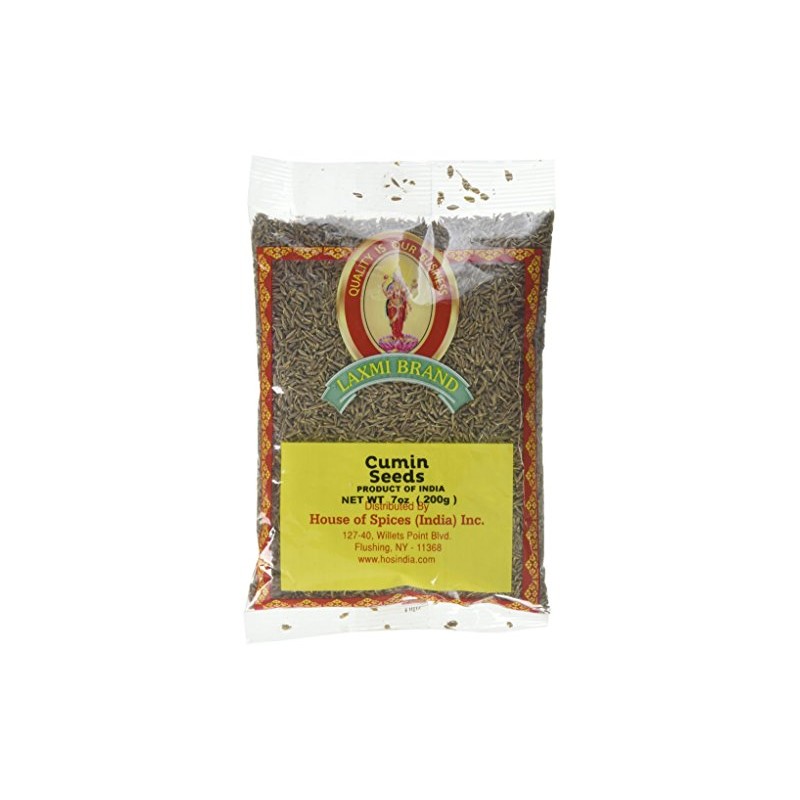 Laxmi All-Natural Dried Cumin Seeds, Traditional Indian Cooking Spices -