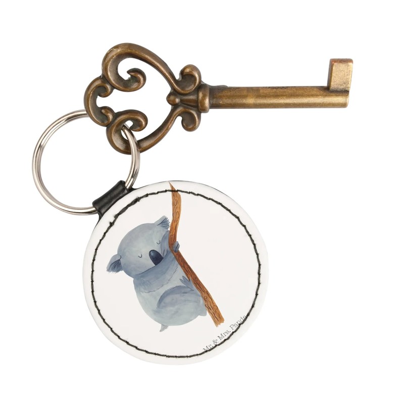 Mr. & Mrs. Panda Parent New Round Keyring Koala Bear,