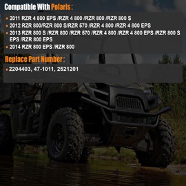 2011-2014 Fuel Pump Compatible for Polaris RZR 4 800/800 EPS 2011-2013 RZR 800/EPS 2011-2014 RZR S 800/EPS 2011-2013 RZR 570 2012-2013 Replace 2204403, 47-1011, 2521201