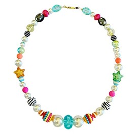 Dreamt I Was a Very Good Girl Colorful Bead Necklace